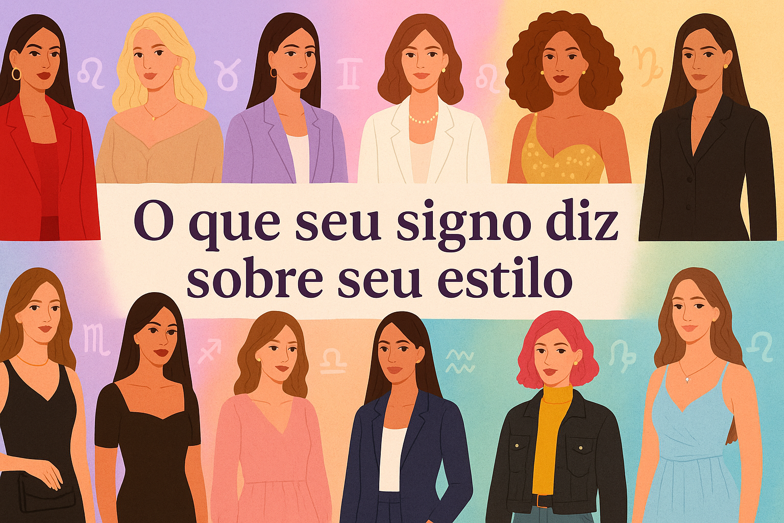 O que seu signo diz sobre seu estilo: descubra a moda de cada signo do zodíaco